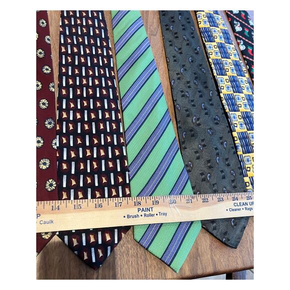 Men's Tie Lot (9)‎ Nautica, Robert Talbots, Carlos D, Gitman Bros, Silk, Multi - Picture 8 of 13